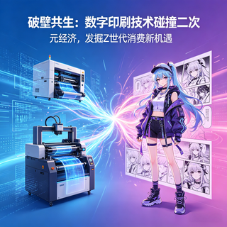 WEPACK專題丨破壁共生：數(shù)字印刷技術(shù)碰撞二次元經(jīng)濟(jì)，發(fā)掘Z世代消費(fèi)新機(jī)遇